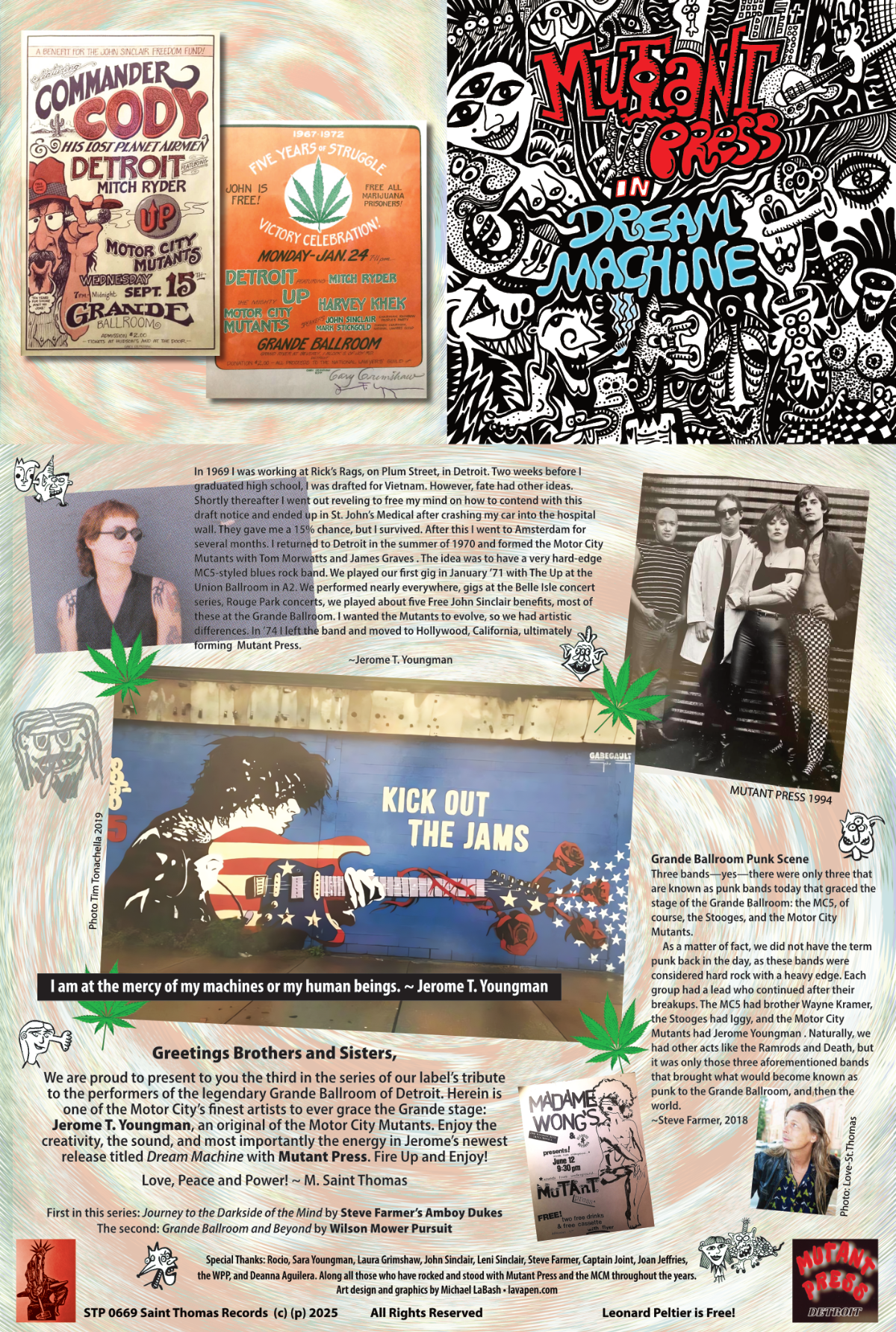 Poster insert front