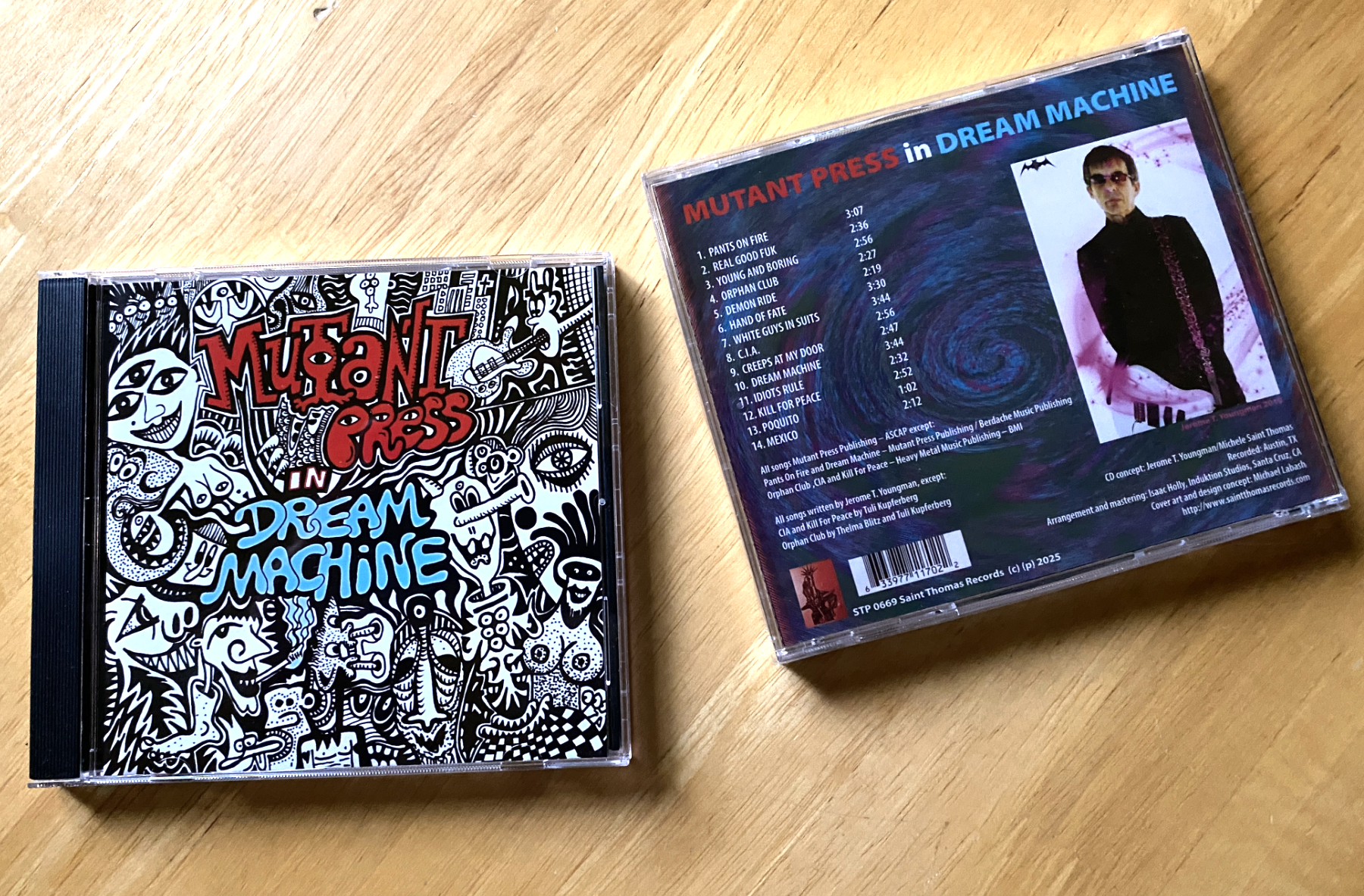 Mutant Press in Dream Machine artwork by LaBash